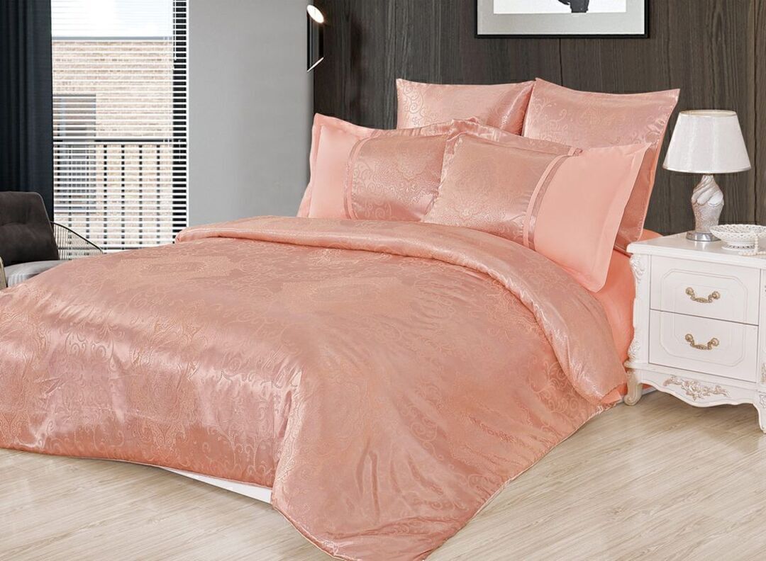 КПБ евро сатин-жаккард Satin Jacquard SG Клео <SG-084>