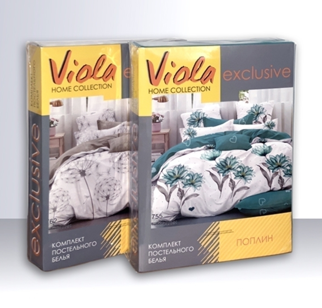 КПБ  поплин Exclusive Viola <ПВ25-1418>