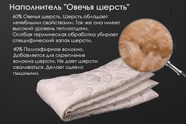 Одеяло овечья шерсть поплин Реноме