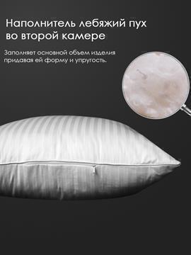 Подушка эвкалипт, заменитель лебяжьего пуха сатин Реноме