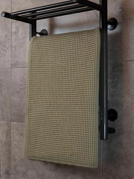 Полотенце вафельное Conforto Клинелли, 562 хаки